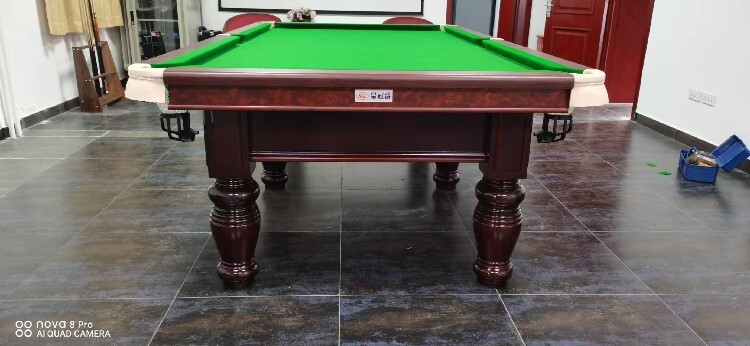 星牌台球桌纯铜材质_台球桌稳定性_星牌台球桌牛脊皮皮口
