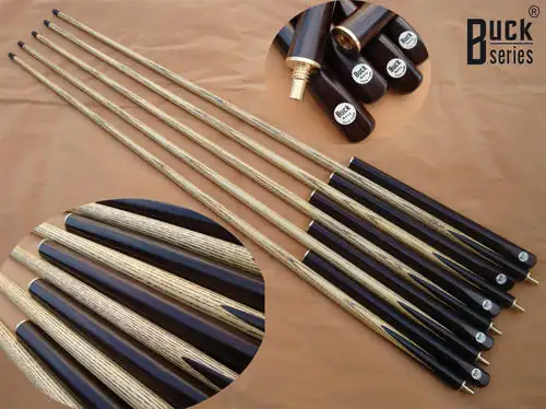 台球先角材质种类_球杆配件_象牙先角特性分析